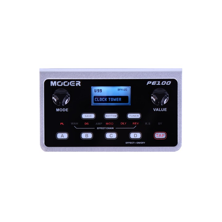 Acquista MOOER PE100 - Portable Guitar Effects Processor online | Merula Strumenti Musicali