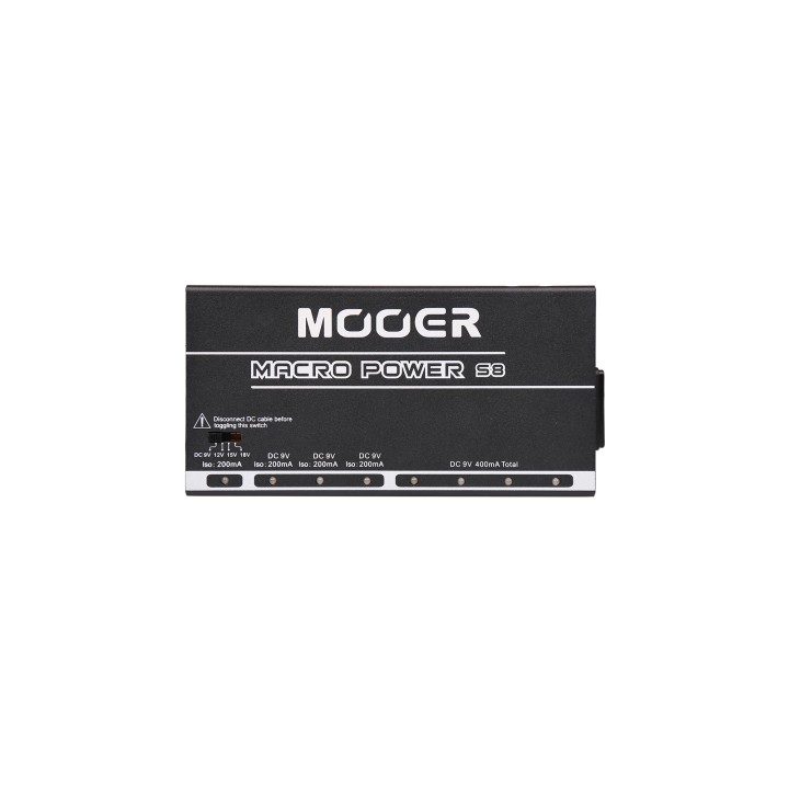 Acquista MOOER Macro Power S8 online | Merula Strumenti Musicali