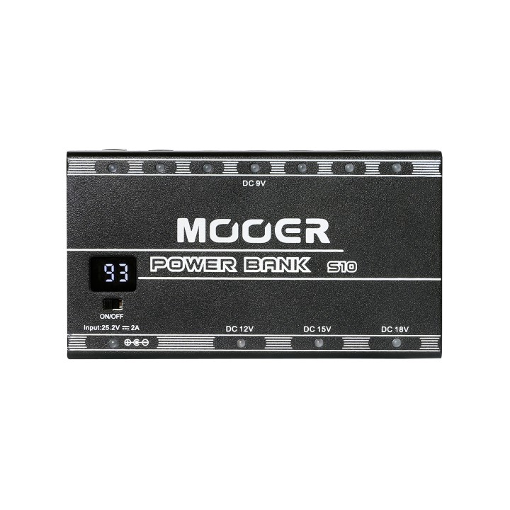 Acquista MOOER POWER BANK S10 - BATTERY OPERATED POWER SUPPLY online | Merula Strumenti Musicali