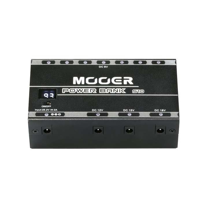 Acquista MOOER POWER BANK S10 - BATTERY OPERATED POWER SUPPLY online | Merula Strumenti Musicali