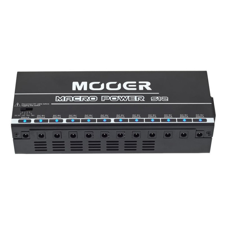Acquista MOOER Macro Power S12 online | Merula Strumenti Musicali