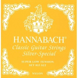 Acquista HANNABACH Corde Per Chitarra Classica Serie 815 Super Low Tension Silver Special Set online | Merula Strumenti Musicali