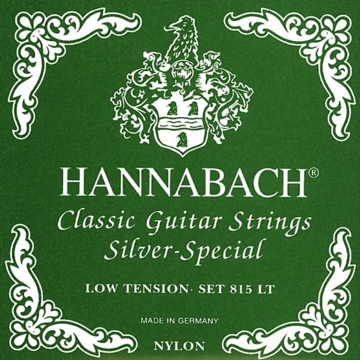 Acquista HANNABACH Corde Per Chitarra Classica Serie 815 Low Tension Silver Special Set online | Merula Strumenti Musicali