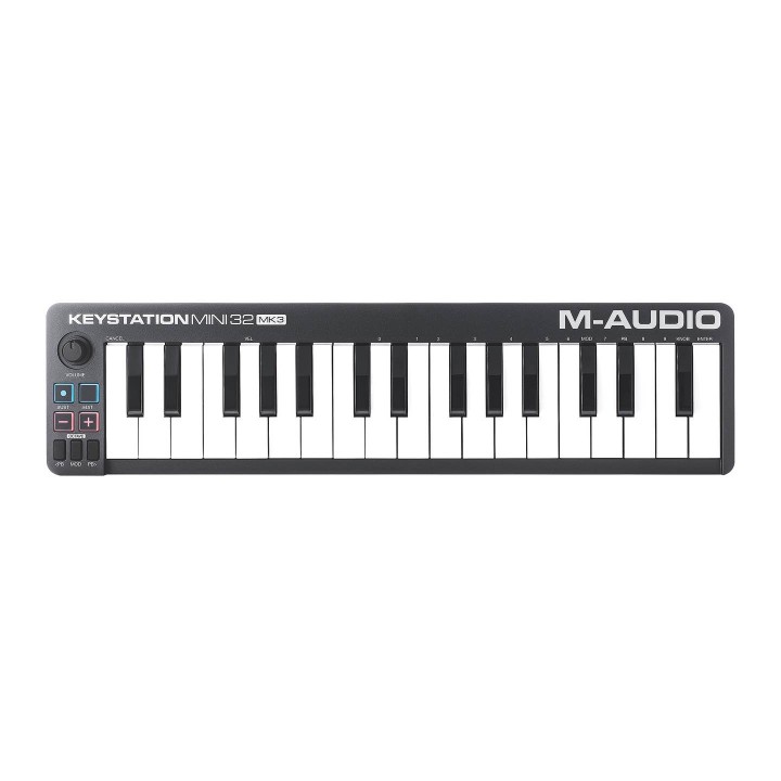 M-AUDIO - Keystation Mini MKIII Master Keyboard Controller MIDI