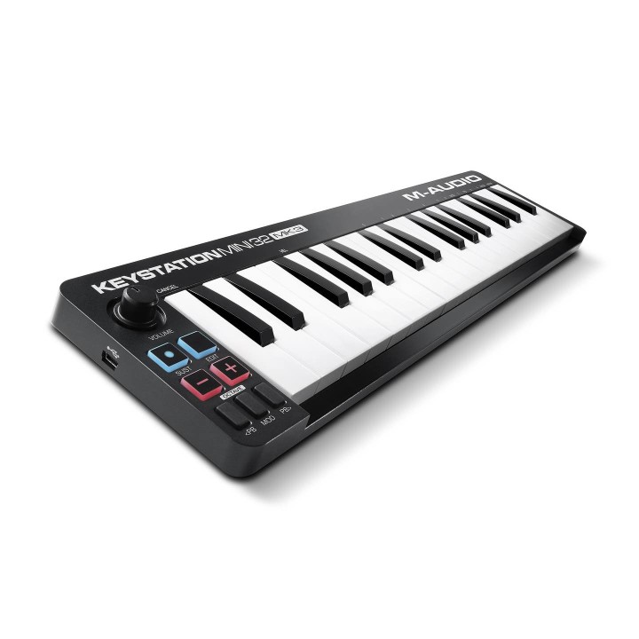 M-AUDIO - Keystation Mini MKIII Master Keyboard Controller MIDI