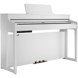 roland hp 702 white piano digitale con mobile