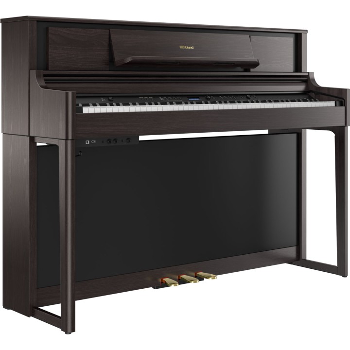 roland lx705 dark rosewood piano digitale mobile