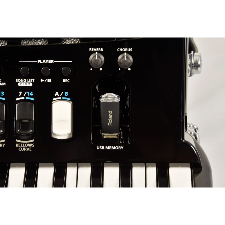 roland fr-4x bk nera fisarmonica digitale