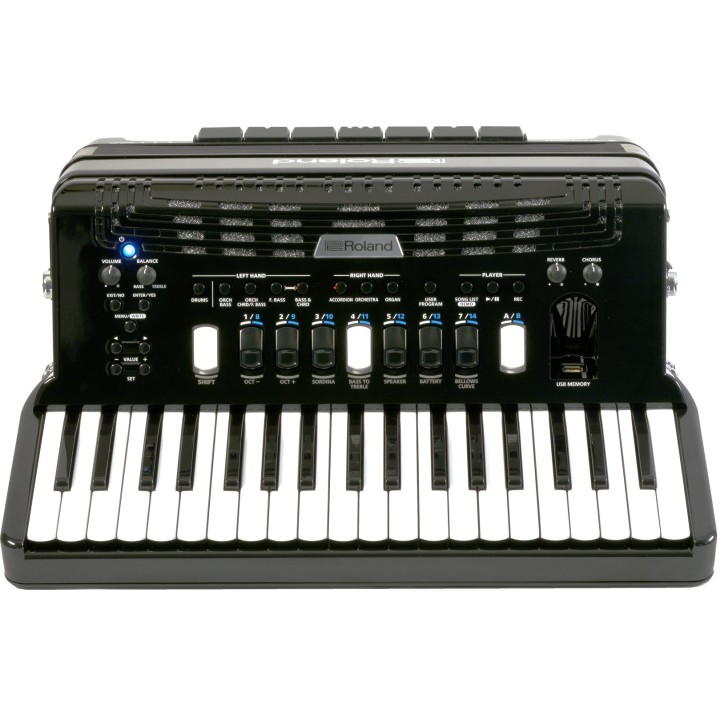 roland fr-4x bk nera fisarmonica digitale
