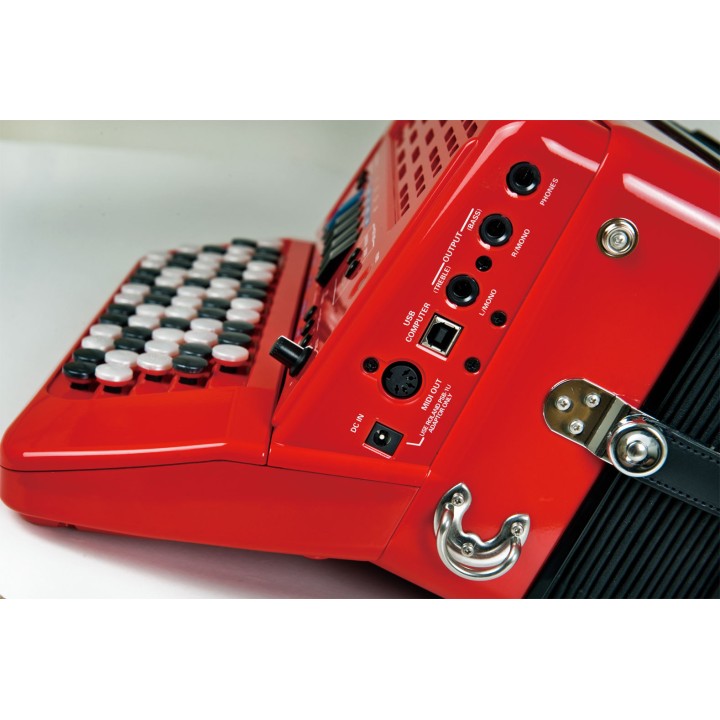 roland fr-41xb rd rossa fisarmonica digitale
