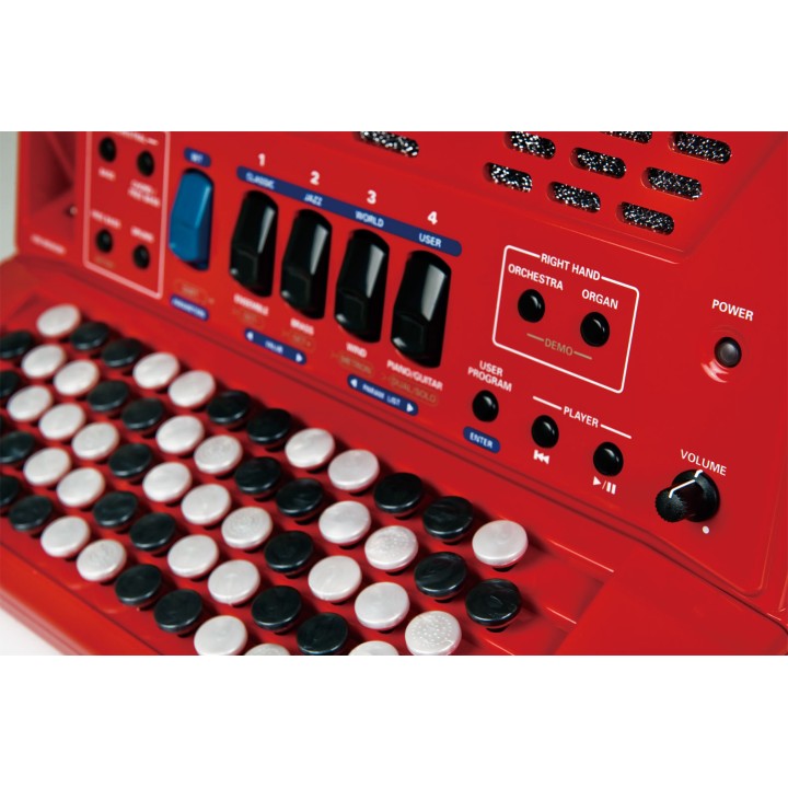 roland fr-41xb rd rossa fisarmonica digitale