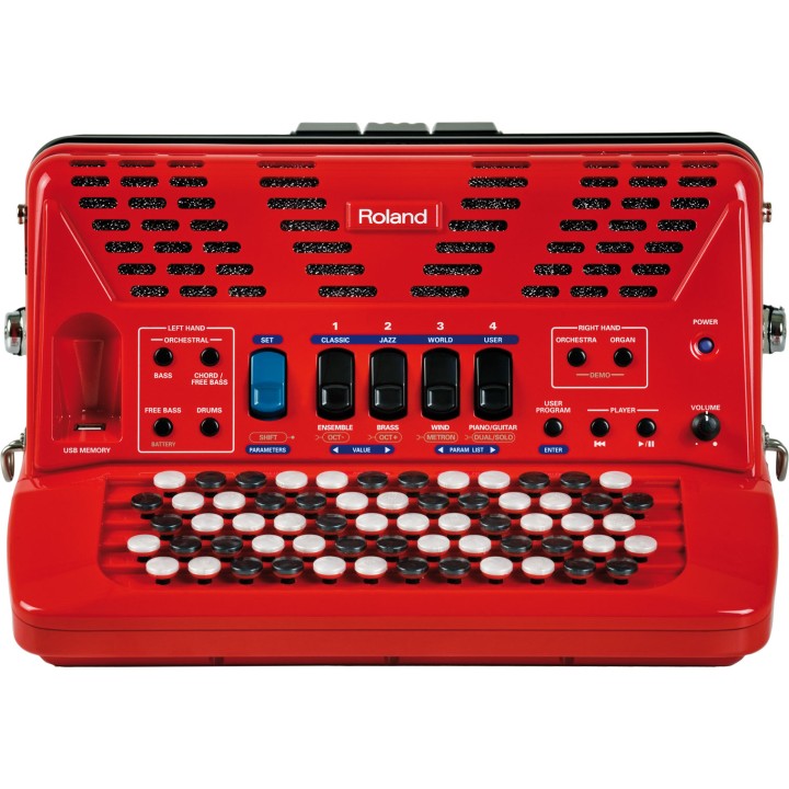 roland fr-41xb rd rossa fisarmonica digitale