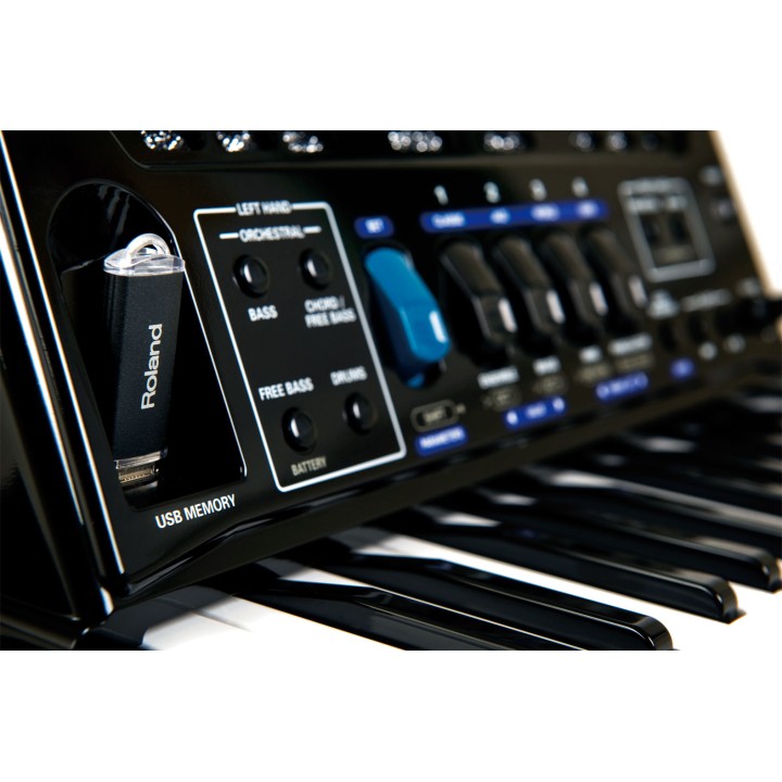 roland fr-1x bk nera fisarmonica digitale