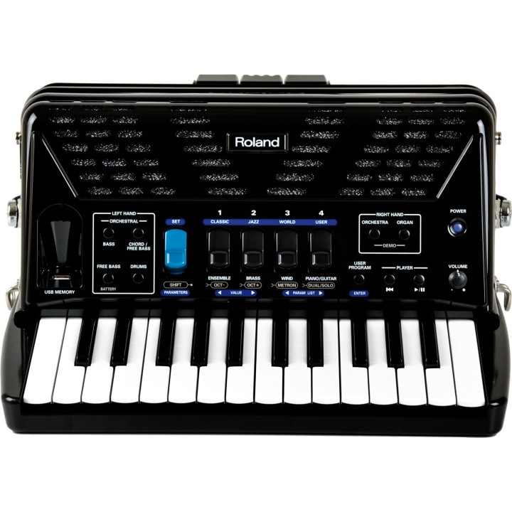 roland fr-1x bk nera fisarmonica digitale
