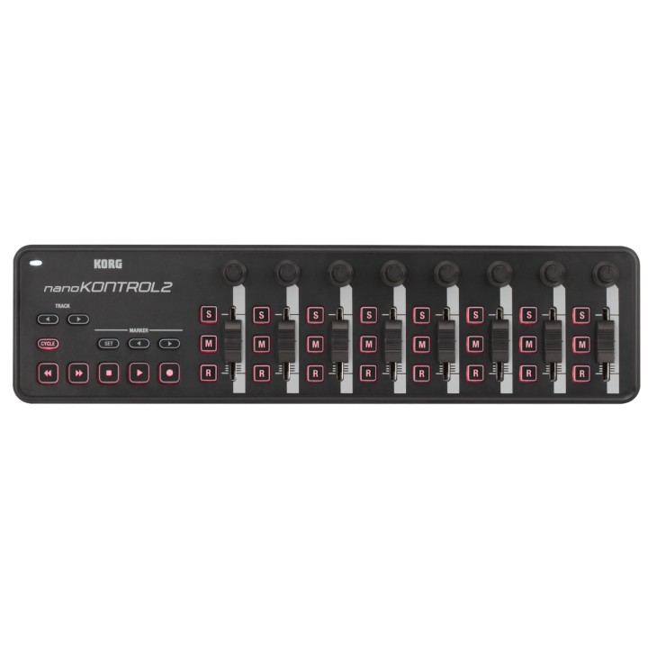 korg nanokontrol 2-bk tastiera usb-midi