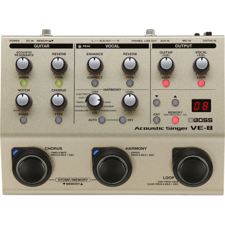 processore multieffetto BOSS- VE 8