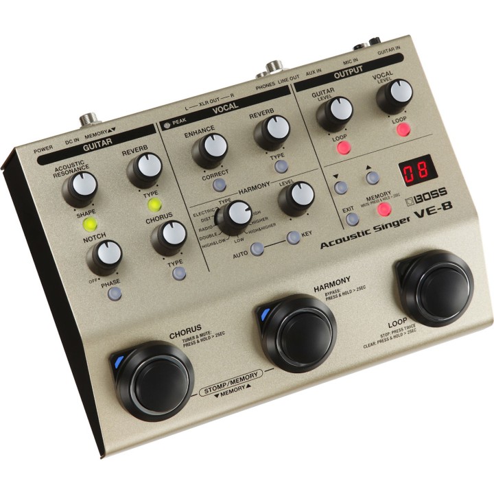 processore multieffetto BOSS- VE 8
