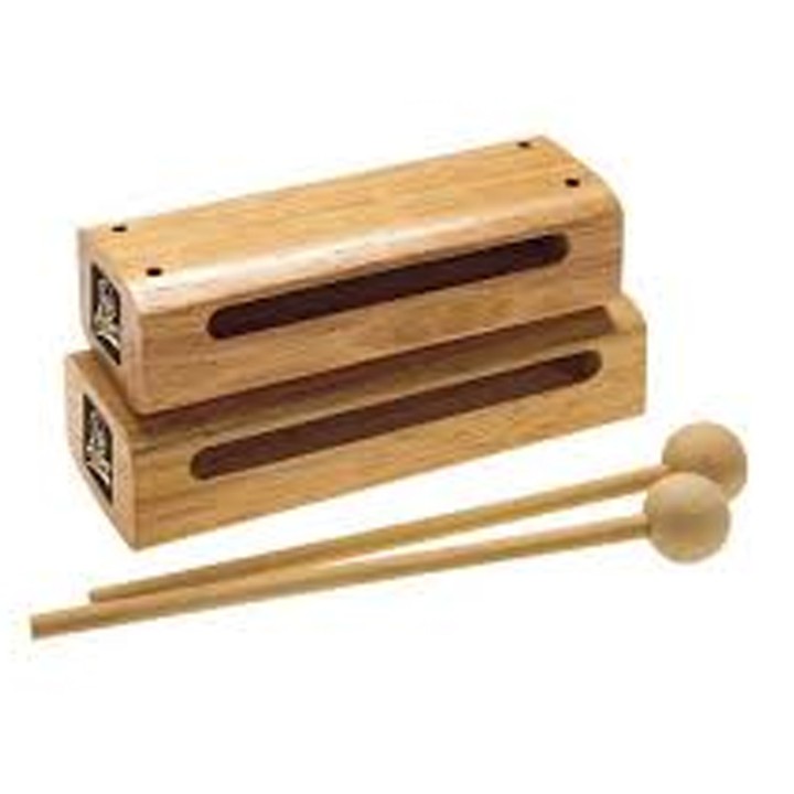Latin Percussion Wood Block - LPA210  Block in legno con battente