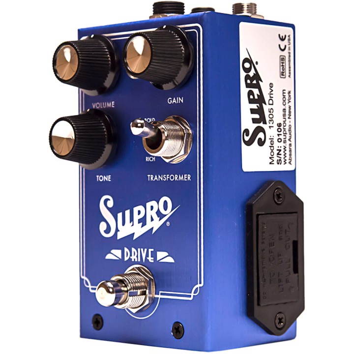 Acquista SUPRO DRIVE EFFECT PEDAL online | Merula Strumenti Musicali