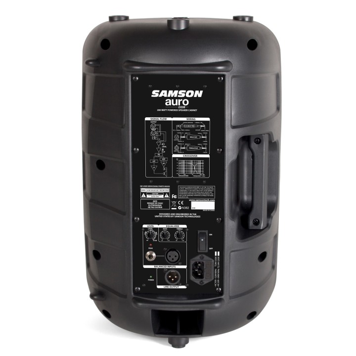 Acquista SAMSON D208 - DIFFUSORE ATTIVO - 200W online | Merula Strumenti Musicali