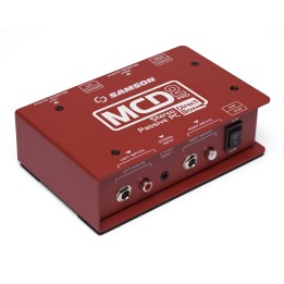 Acquista SAMSON MCD2PRO PC/DJ DIRECT BOX STEREO online | Merula Strumenti Musicali