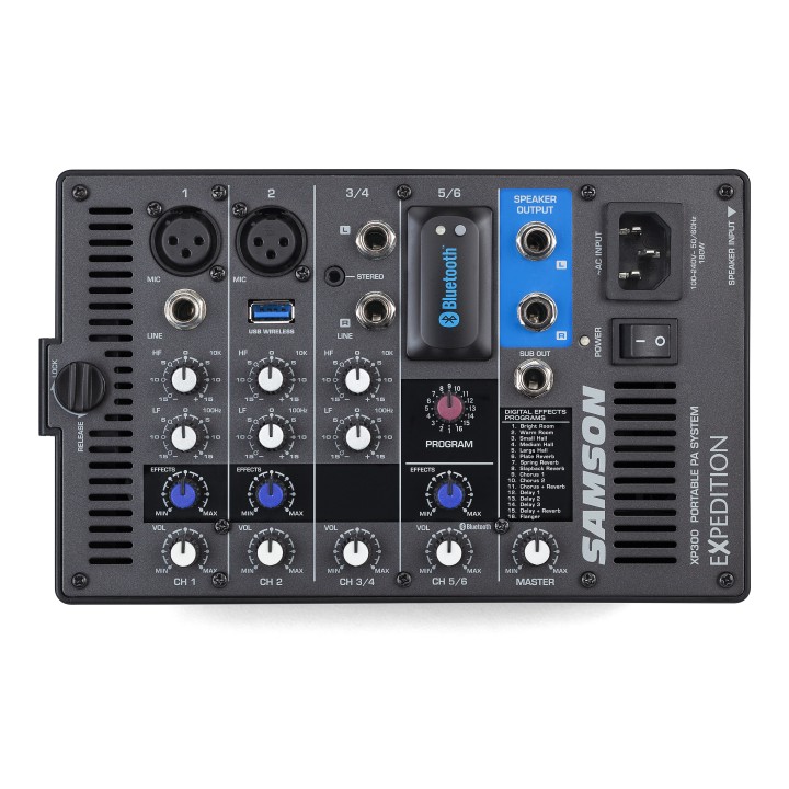 Acquista SAMSON EXPEDITION XP300B online | Merula Strumenti Musicali