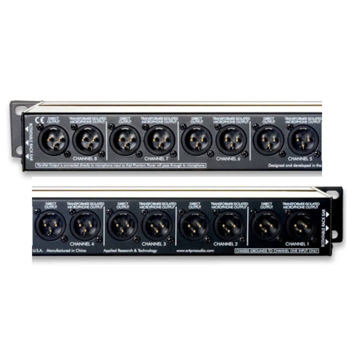 ART - S8: Splitter Microfonico a 8 Canali
