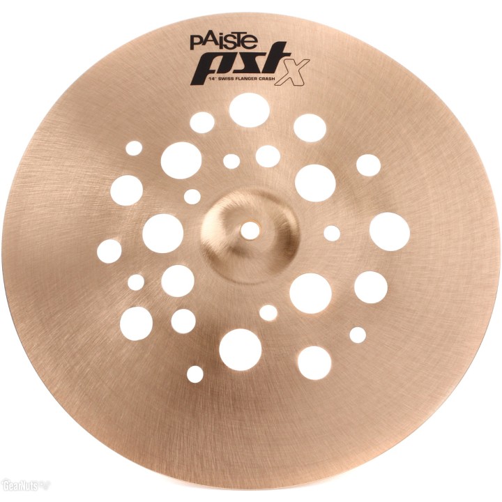 Acquista PAISTE Pstx Swiss Flanger Crash 14" Pstxsfc14 online | Merula Strumenti Musicali