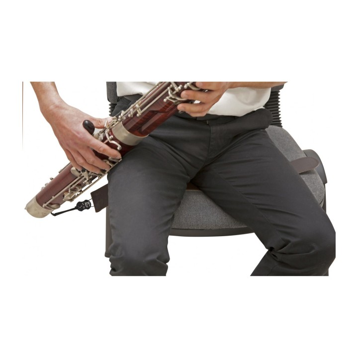 Acquista BG B05 TRACOLLA FAGOTTO DA SEDIA, GANCIO, PELLE | Merula Strumenti Musicali