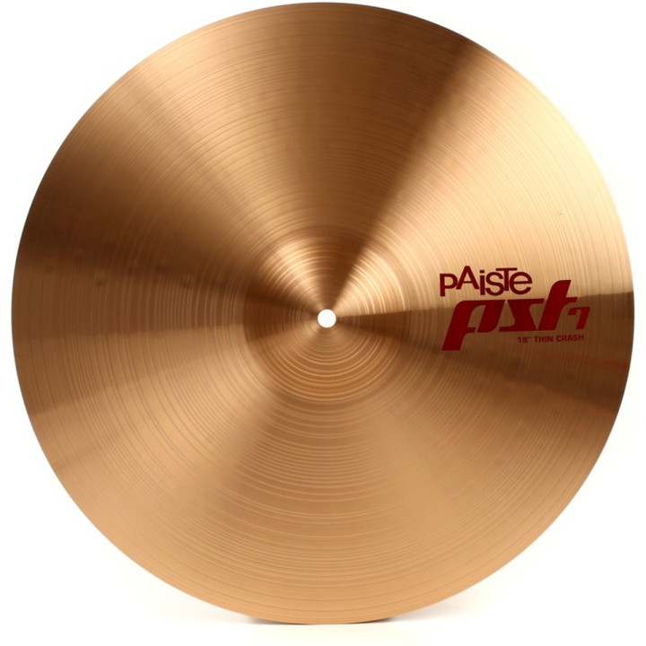 Acquista PAISTE Pst7 Thin Crash 18" Pst7ctc18 online | Merula Strumenti Musicali