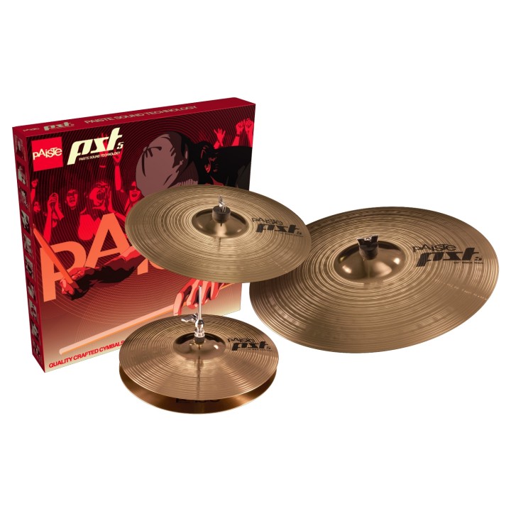 Acquista PAISTE PST5ROCKSET14-16-20 online | Merula Strumenti Musicali