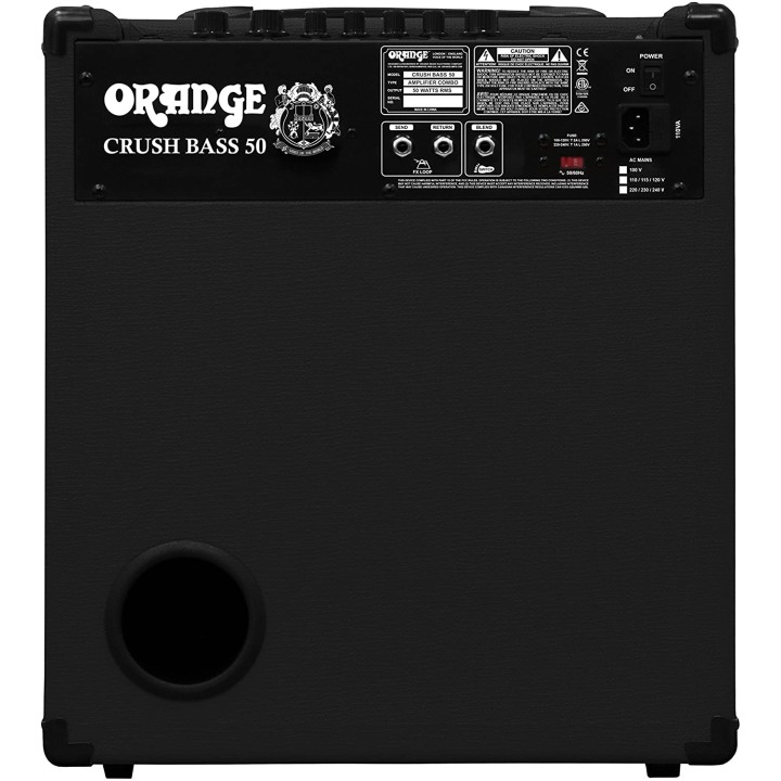 Acquista ORANGE CRUSH BASS 50 BLACK online | Merula Strumenti Musicali