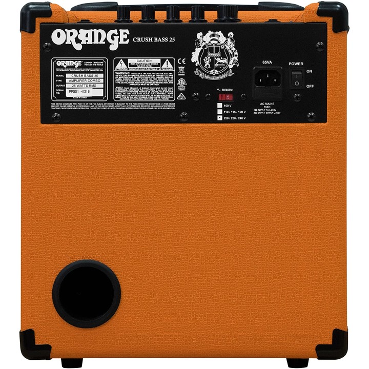 Acquista ORANGE CRUSH BASS 25 online | Merula Strumenti Musicali