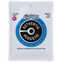 Acquista MARTIN Ma175 Authentic Sp Custom Light Bronze 11-52 online | Merula Strumenti Musicali