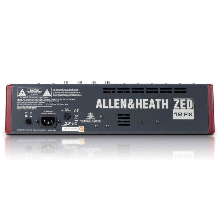 Acquista ALLEN & HEATH ZED 12FX online | Merula Strumenti Musicali