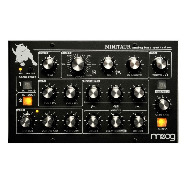 MOOG MUSIC - MINITAUR REV. 2.0 | Merula Strumenti Musicali