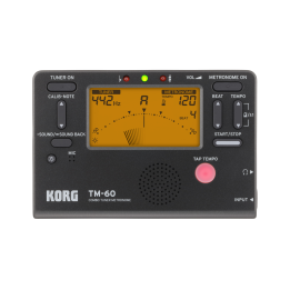 korg tm-60 bk accordatore metronomo