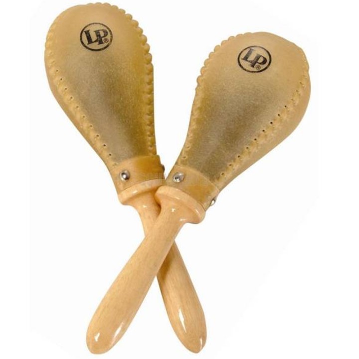 Latin Percussion Maracas Rawhide - LP395  Coppia di maracas in pelle