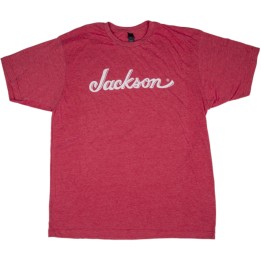 Acquista JACKSON 0995257706 - LOGO T-SHIRT, HEATHER RED, XL | Merula Strumenti Musicali