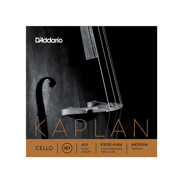 Acquista D'ADDARIO Ks510 4/4m Kaplan Cello Set Med online | Merula Strumenti Musicali