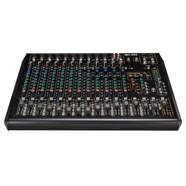 RCF F16XR | Mixer analogico 16 canali con effetti e funzione registrazione