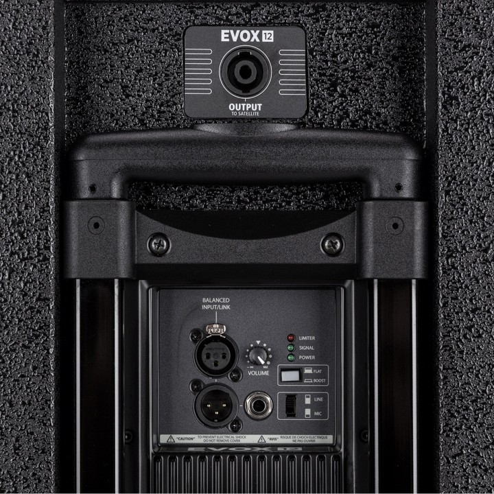 RCF EVOX 12 | Sistema array attivoa due vie con cono da 15” 1400W 130 db SPL
