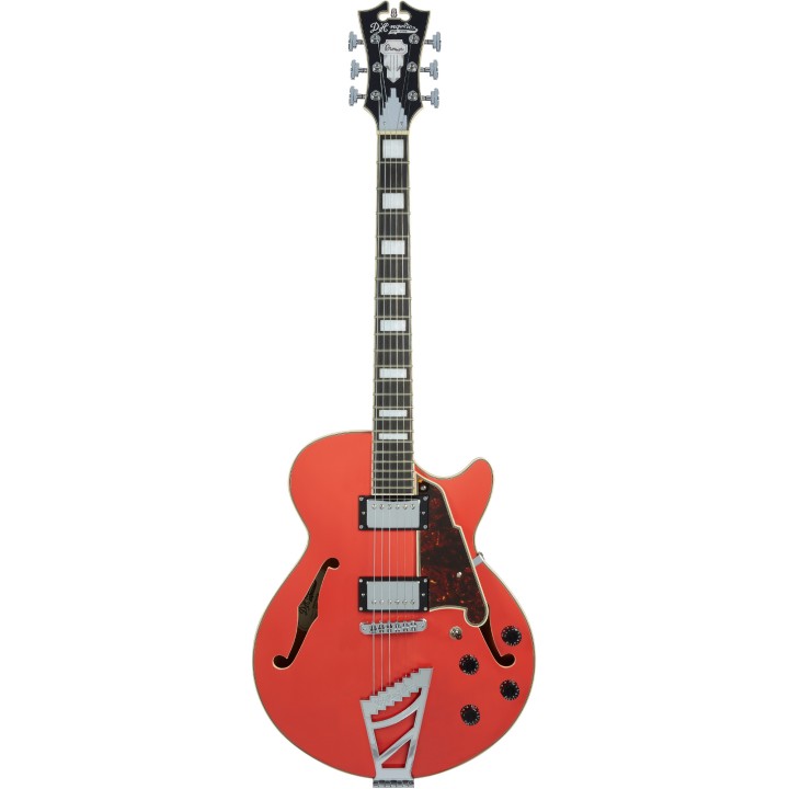 Acquista D'ANGELICO Premier SS Stairstep - Fiesta Red online | Merula Strumenti Musicali