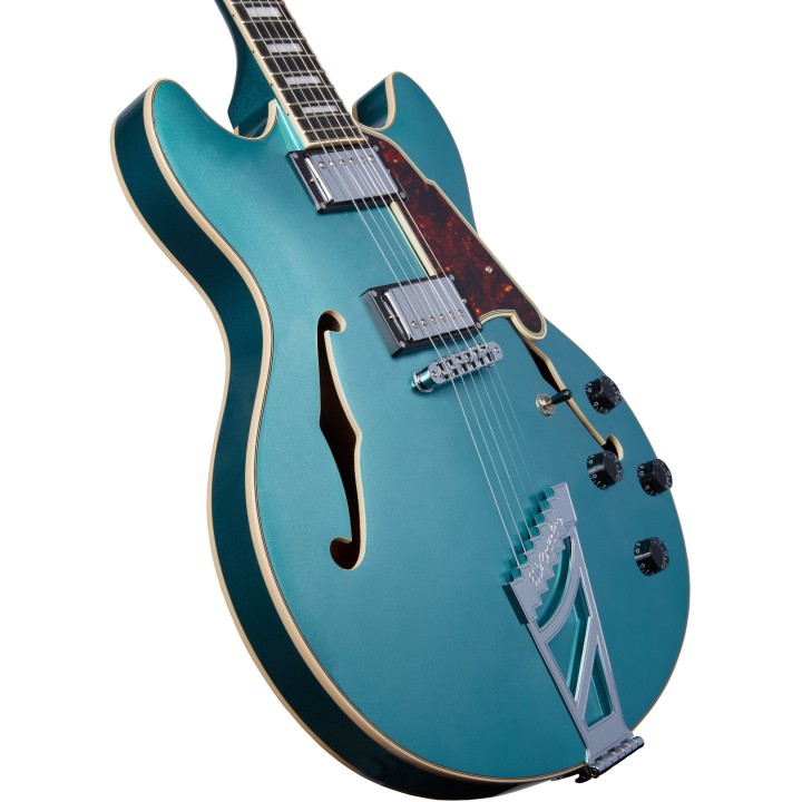 Acquista D'ANGELICO PREMIER DC STAIRSTEP OCEAN TURQUOISE online | Merula Strumenti Musicali
