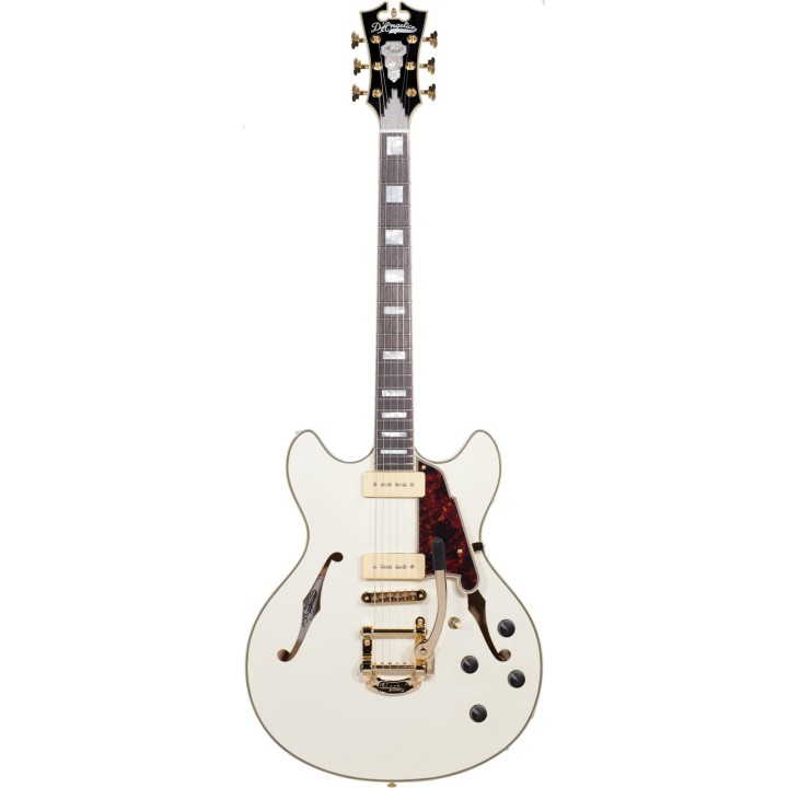 Acquista D'ANGELICO Daedcsvwgbcb9 - Excel Dc Shoreline (With Bigsby) Vintage White online | Merula Strumenti Musicali
