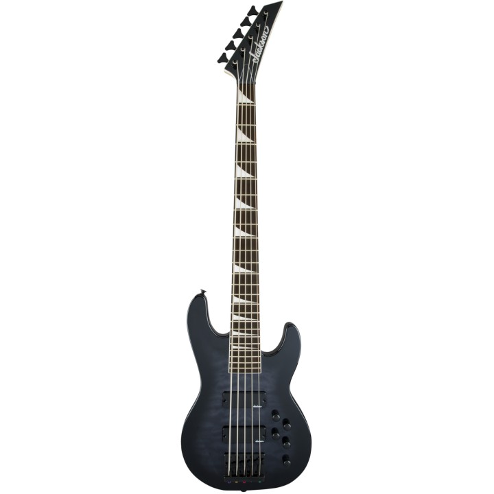 Acquista JACKSON Js Series Concert™ Bass Js3vq, Amaranth Fingerboard, Transparent Black Burst online | Merula Strumenti Musicali