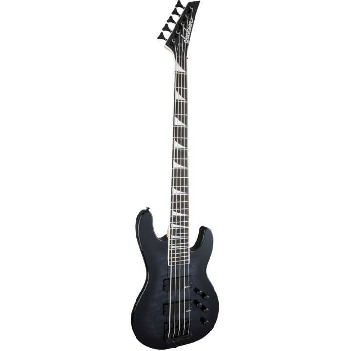 Acquista JACKSON Js Series Concert™ Bass Js3vq, Amaranth Fingerboard, Transparent Black Burst online | Merula Strumenti Musicali