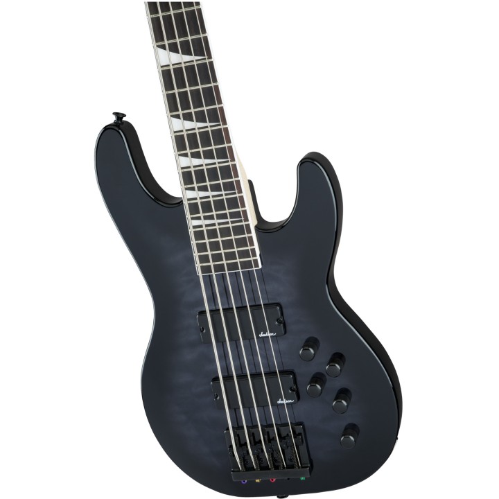 Acquista JACKSON Js Series Concert™ Bass Js3vq, Amaranth Fingerboard, Transparent Black Burst online | Merula Strumenti Musicali