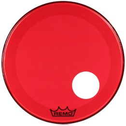 Remo - P3-1324-CT-RDOH Powerstroke P3 Bass Resonant Colortone