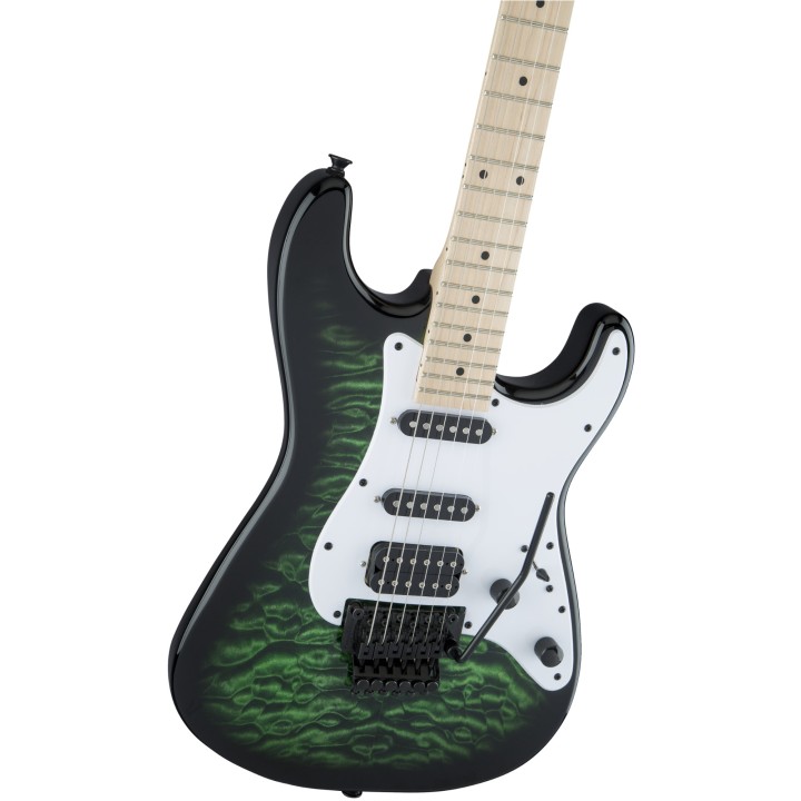 Acquista JACKSON X Series Signature Adrian Smith Sdxqm, Maple Fingerboard, Transparent Green  online | Merula Strumenti Musicali